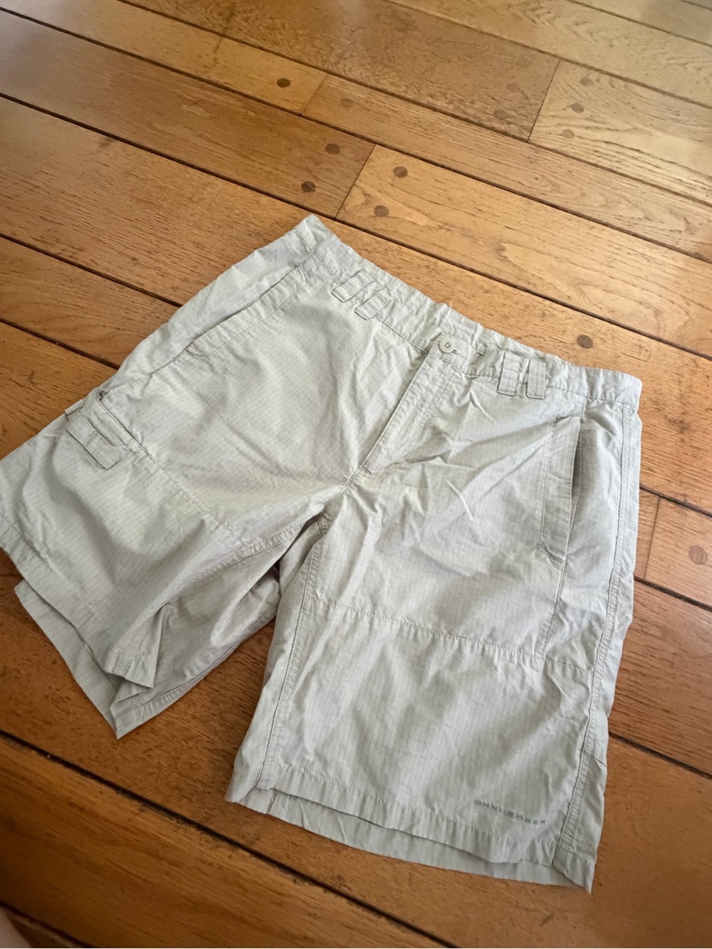 Men's Khaki Columbia PFG shorts
